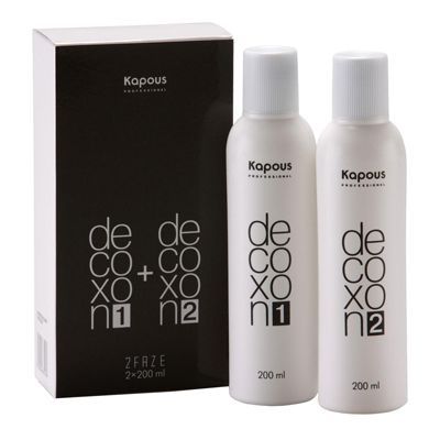 Лосьон для коррекции косметического цвета "Decoxon" 200+200мл Kapous ЧЗ