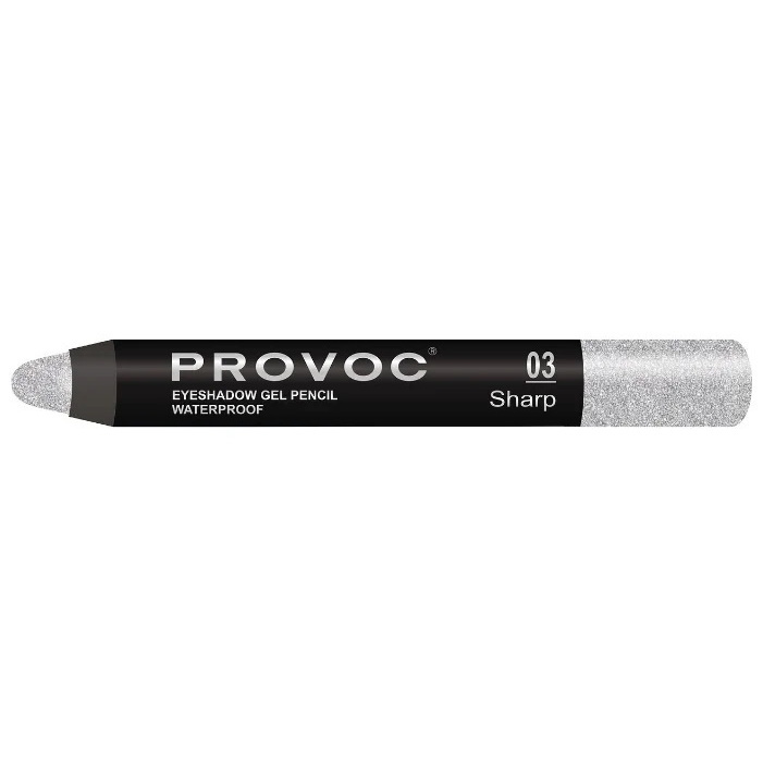 Тени-карандаш водостойкие (мокрый асфальт шиммер) Eyeshadow Pencil 03 Provoc