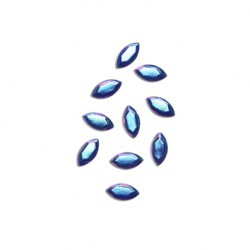 Камень хамелеон овал/синий ST-008 LIANAIL