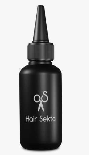 Флакон для нанесения состава (черный), 100мл Hair Sekta