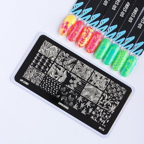 Пластина для стемпинга 213 Copacabana Go! Stamp