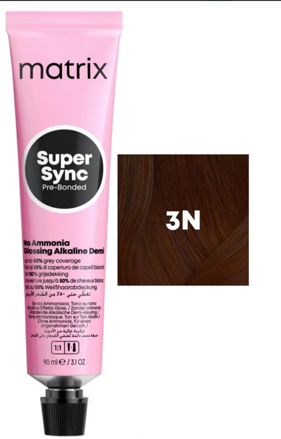 Matrix Супер Синк 3N темный шатен - 3.0, 90мл  