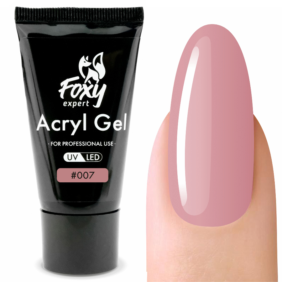 Акрил-гель  Acryl gel  №07, 30мл FOXY expert