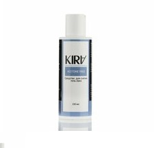 Средство для снятия гель-лака ACETONE FREE, 150мл KIRA