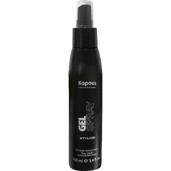 Гель-спрей для волос сильной фиксации "Gel-spray Strong" 100мл Kapous ЧЗ