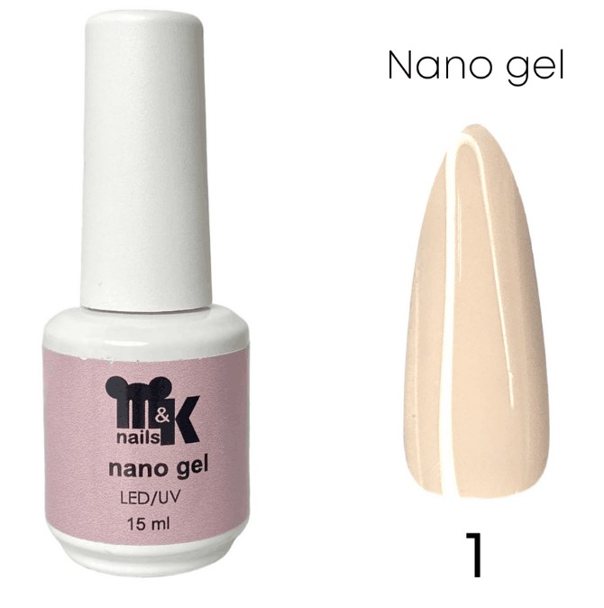 Гель Nano №01, 10мл M&K nails