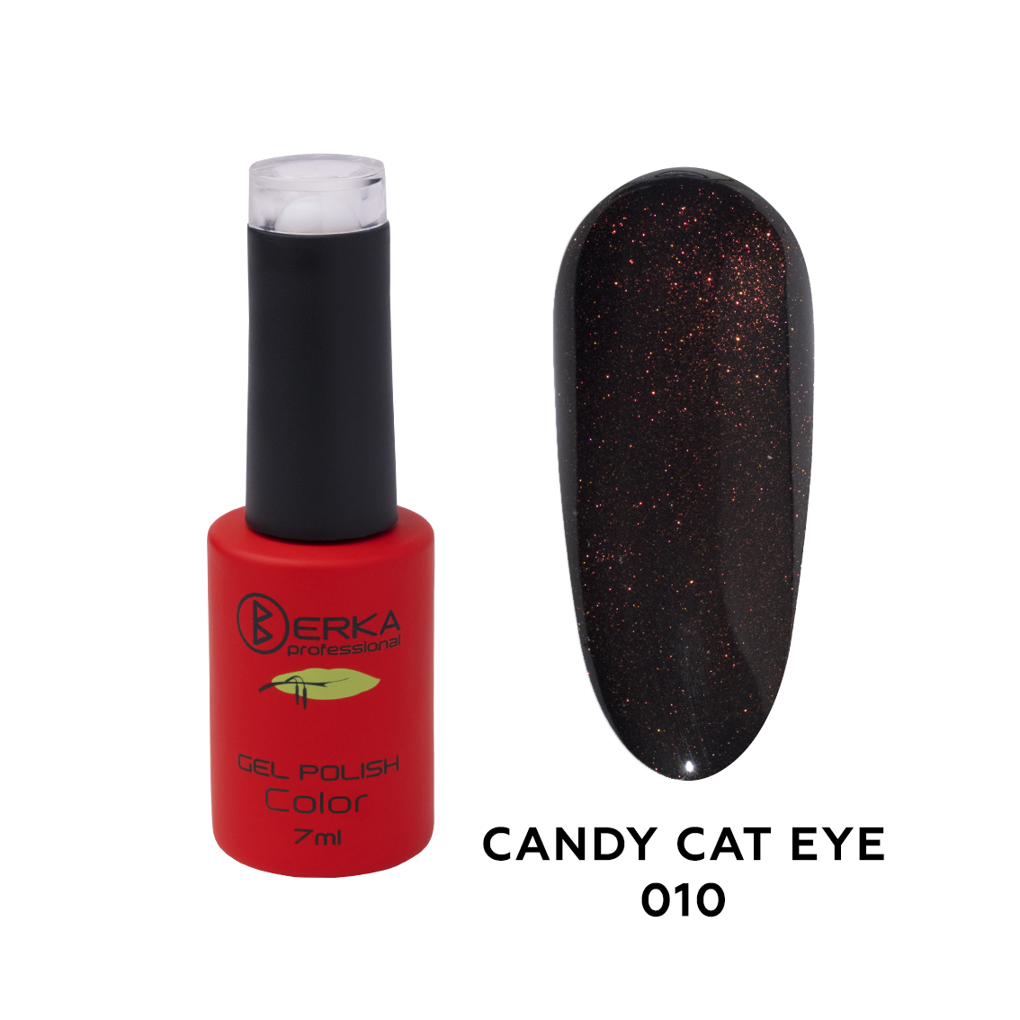 Гель-лак Candy Cat Eye №010 7мл Berka