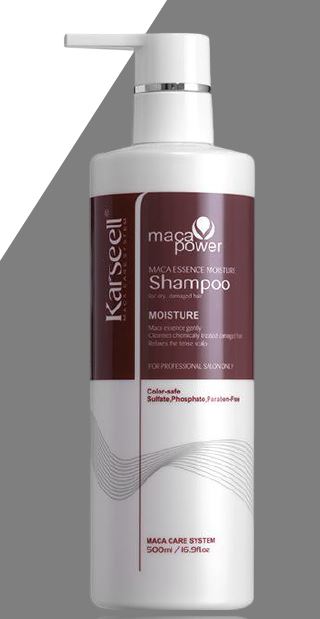 Шампунь увлажняющий серия репарант 500мл Karseell MACA ESSENCE MOISTURE