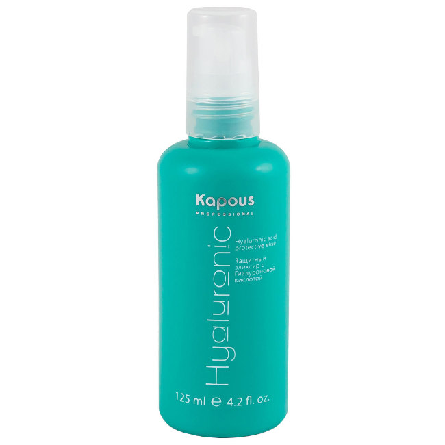 Защитный эликсир с Гиалуроновой кислотой Hyaluronic acid 125мл Kapous