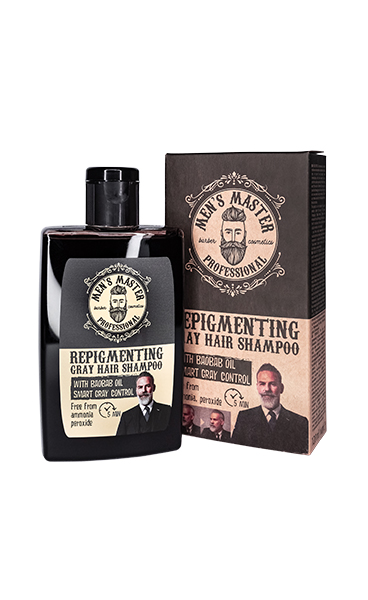 Репигментирующий шампунь для седых волос 120 мл. MEN’S MASTER
