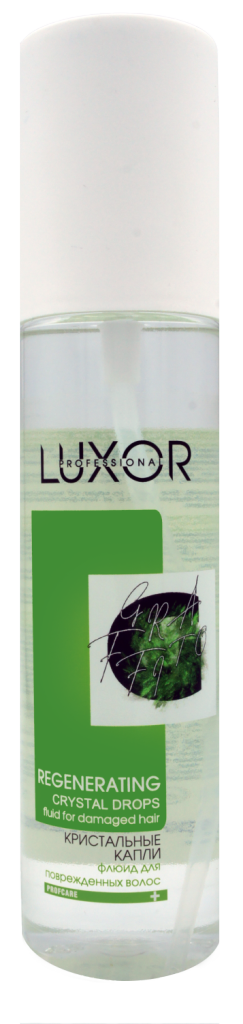 Восстанавливающий Флюид Кристальные Капли для волос 100 мл. LUXOR Professional