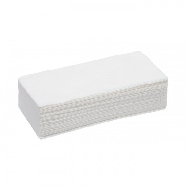 Полотенце большое White line 45*90 пачка белый тисненый спанлейс (№50шт)