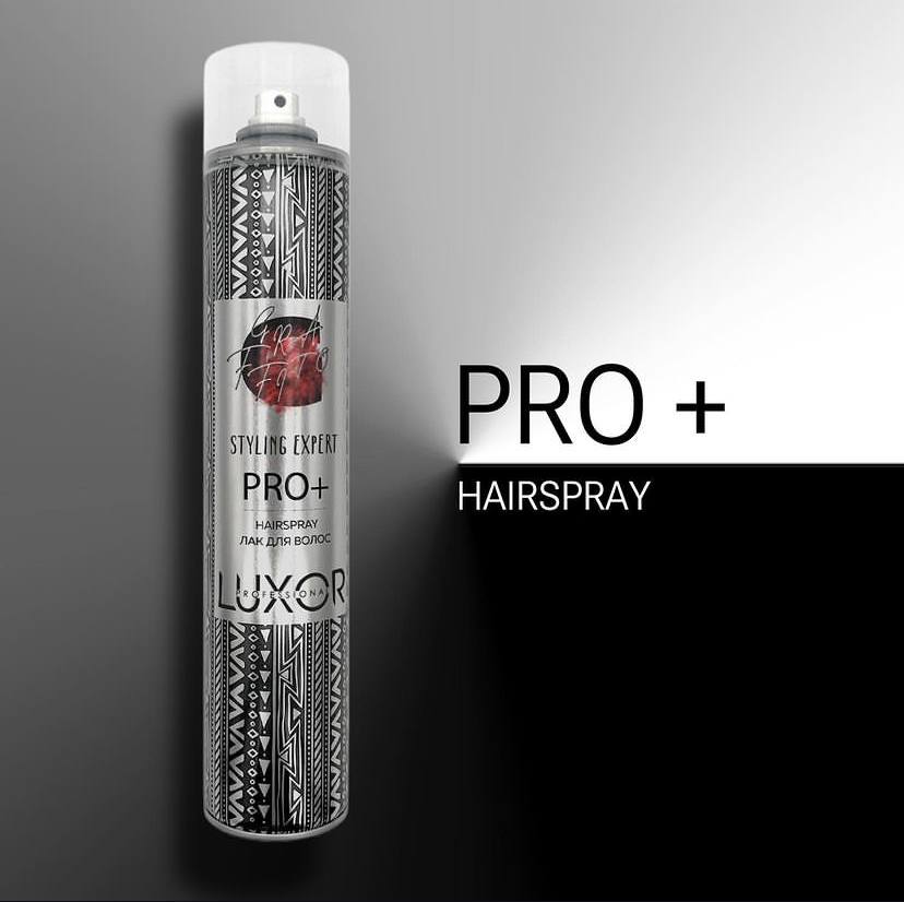 Лак для волос 490 мл. LUXOR Professional PRO+