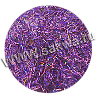 605-7 соломка в банке фиолетовая голография