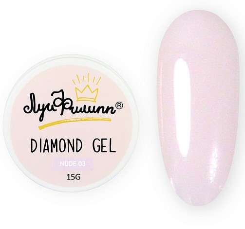 Гель Nude Diamond Gel №03 15гр Луи Филипп