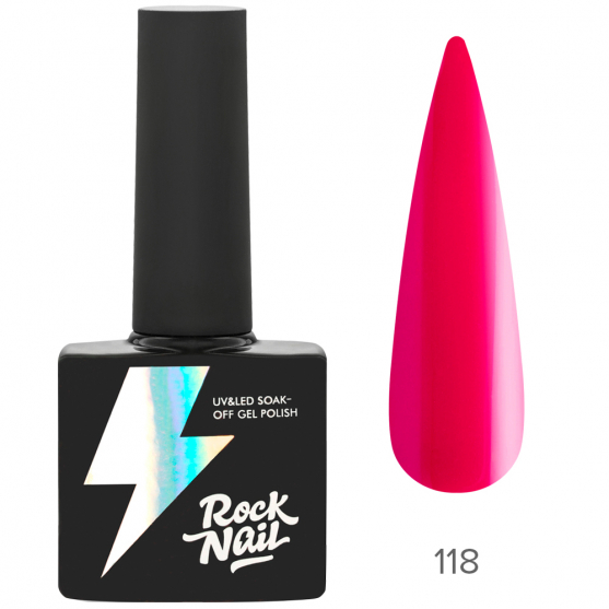 Гель-лак Basic №118 Makeup, 10мл RockNail