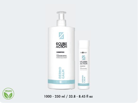 Шампунь смягчающий "DERMO CALM SHAMPOO" DOUBLE ACTION, 250 мл Hair company