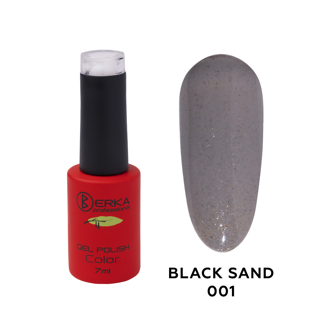 Гель-лак Black Sand №001 7мл Berka