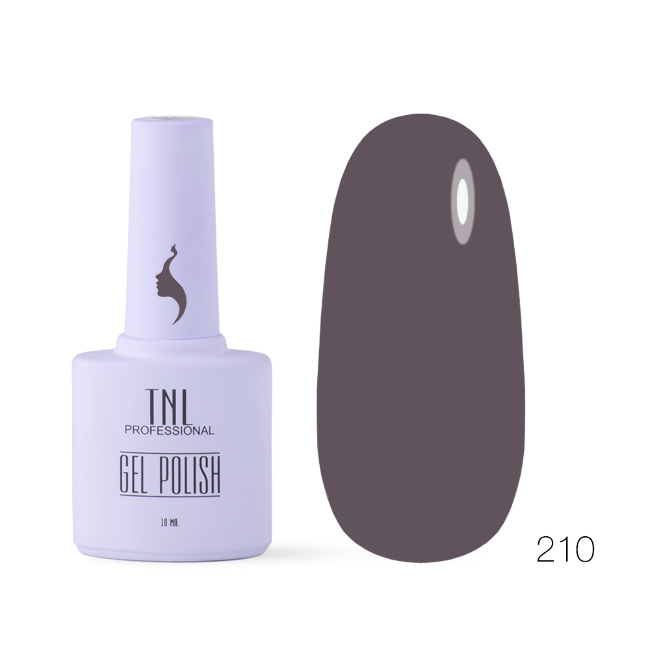 Гель-лак TNL 8 Чувств №210 - пурпурный мармелад 10 мл