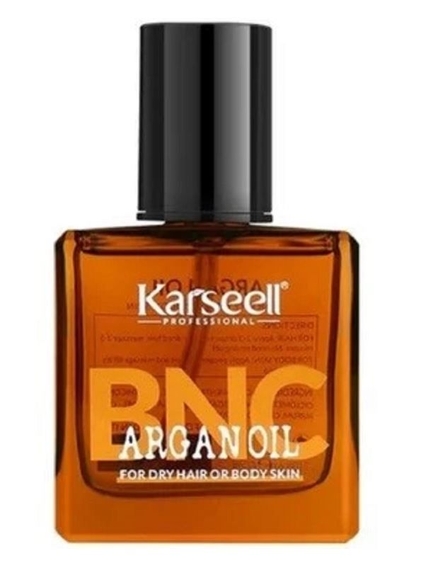 Масло Аргановое питание и блеск BNC 60ml Karseell argan oil ЧЗ