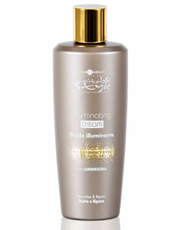 Крем для придания блеска "Illuminating Cream" INIMITABLE STYLE, 250 мл Hair company