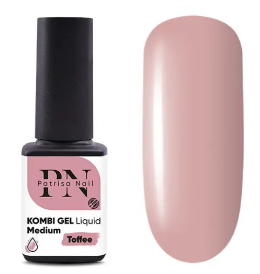 Kombi Gel Liquid Medium Toffee, 12мл Patrisa Nail