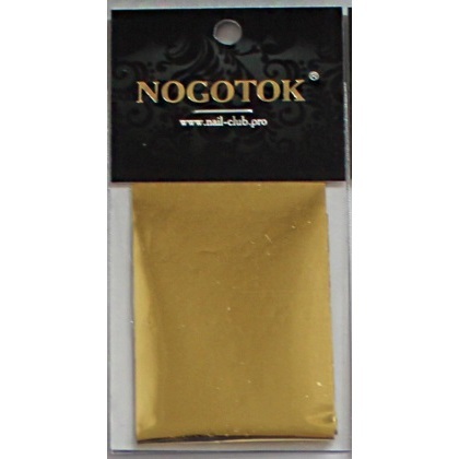 Фольга переводная №03 Золотой вензель Nail Club