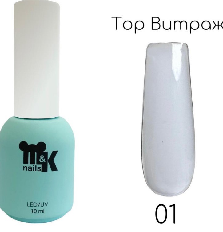 Топ Витраж 01, 10мл M&K nails