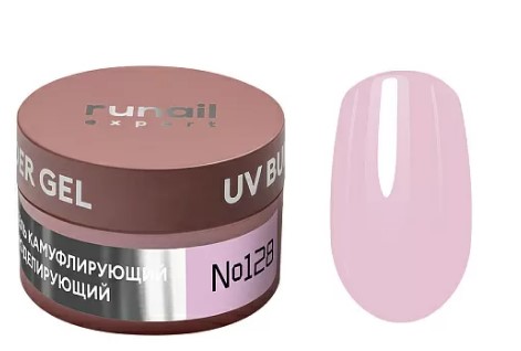 Гель моделирующий UV BUILDER GEL Runail Expert №128, 15г (128/15)