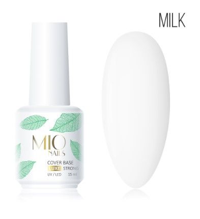 База камуфлирующая Luxe Milk 15 мл, MIO Nails ЧЗ