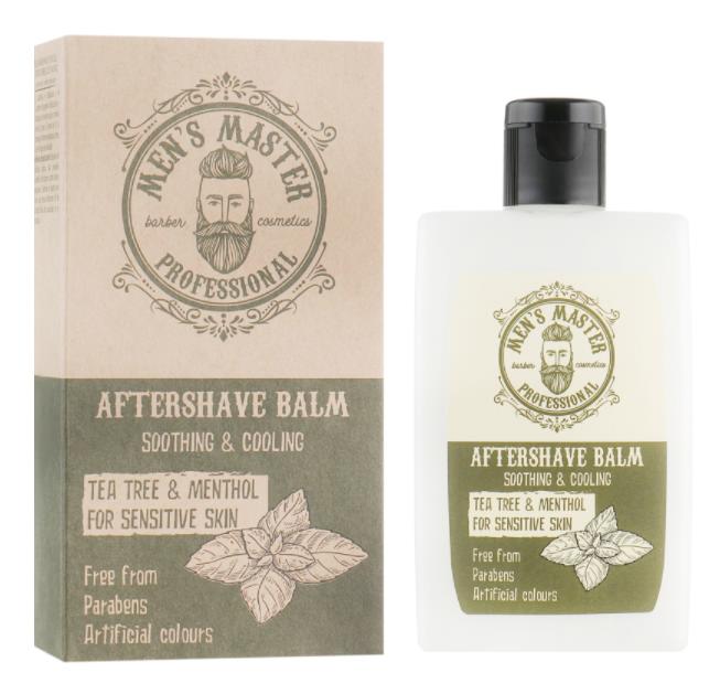 Бальзам после бритья “ЧАЙНОЕ ДЕРЕВО И МЕНТОЛ” 120 мл. MEN’S MASTER
