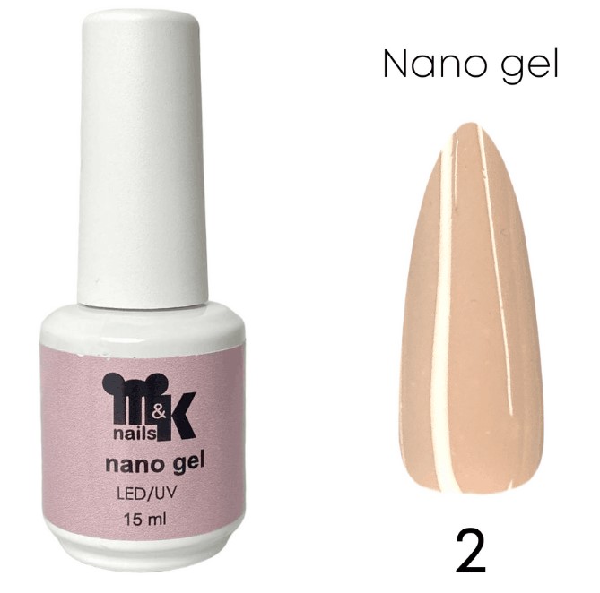Гель Nano №02, 10мл M&K nails