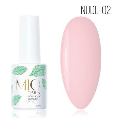 Гель-лак Коллекция Nude 02, 8 мл MIO Nails ЧЗ