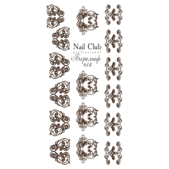 Трафарет для росписи Барельеф 014 Nail Club