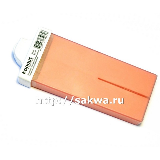 564 Жирорастворимый воск розовый с Диоксидом Титаниума в картридже с узким роликом, 100мл