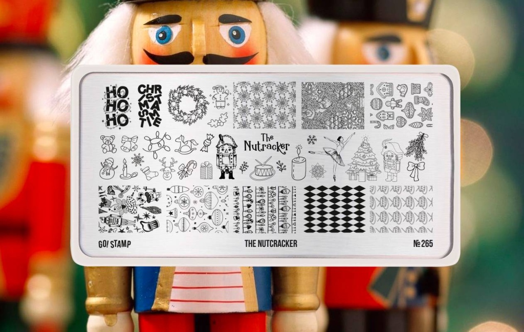 Пластина для стемпинга 265 The Nutcracker Go! Stamp