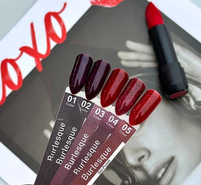 Гель-лак Burlesque №01 10мл M&K 