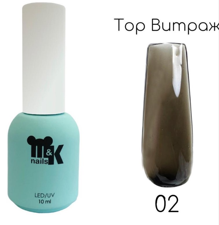 Топ Витраж 02, 10мл M&K nails