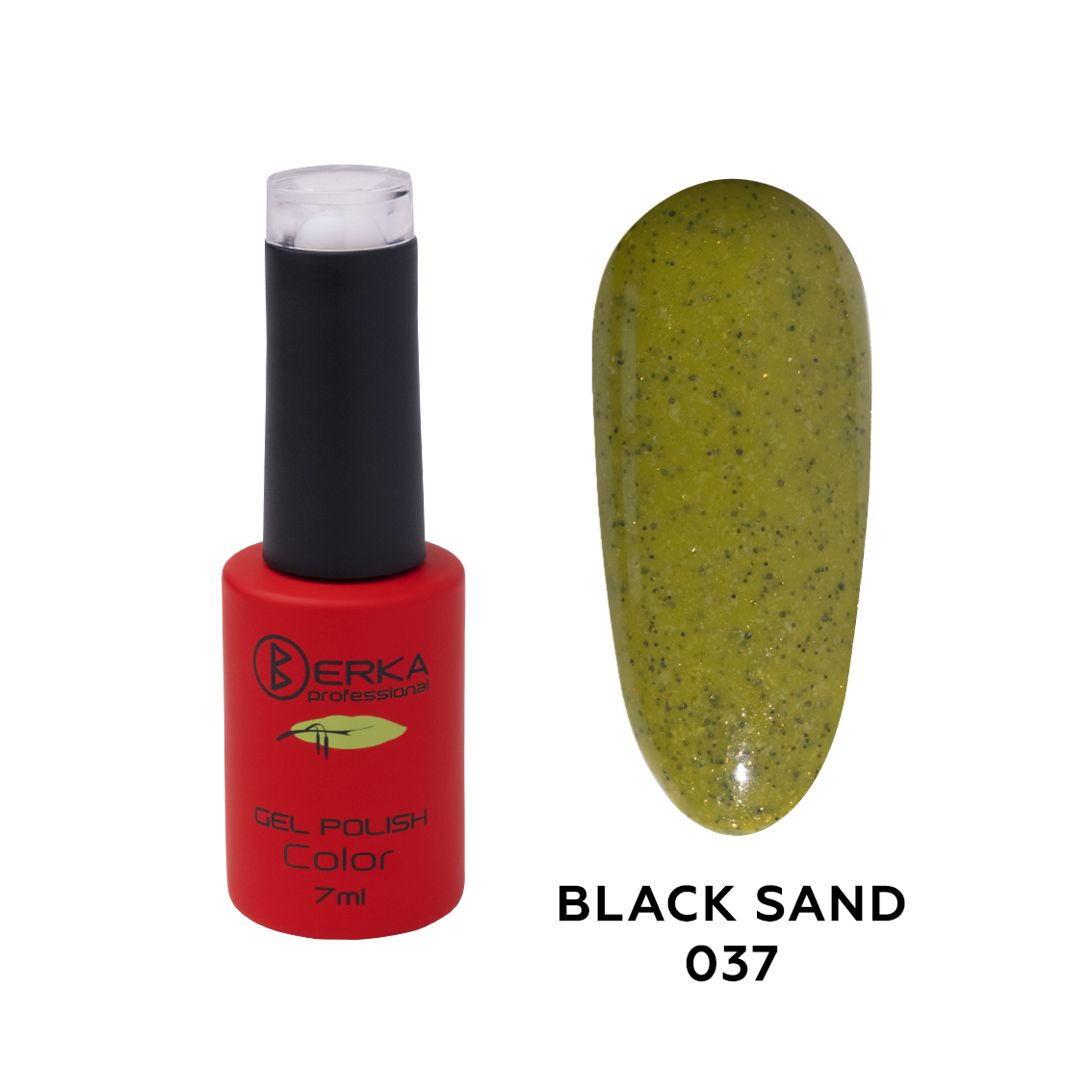 Гель-лак Black Sand №037 7мл Berka