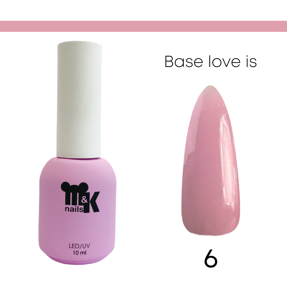 База Love is №06, 10мл M&K nails