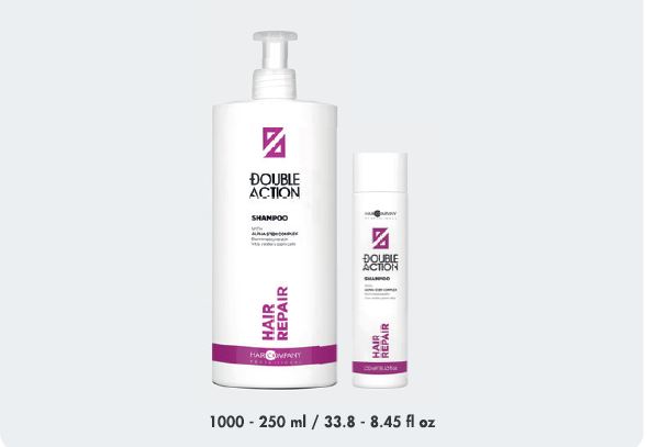 Шампунь восстанавливающий "HAIR REPAIR SHAMPOO" DOUBLE ACTION, 1 000 мл Hair company