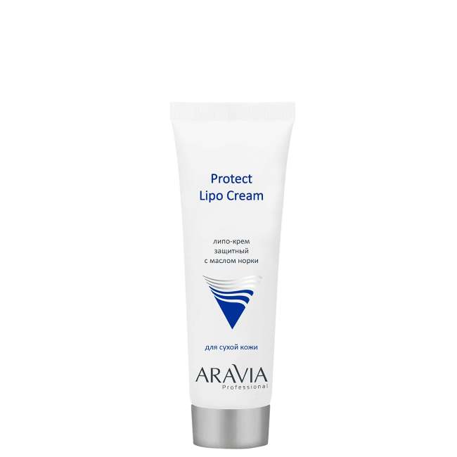 Липо-крем защитный с маслом норки Protect Lipo Cream, 50мл "ARAVIA Professional"