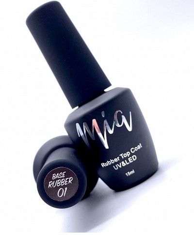 База Прозрачная Rubber №01 15 мл Mia