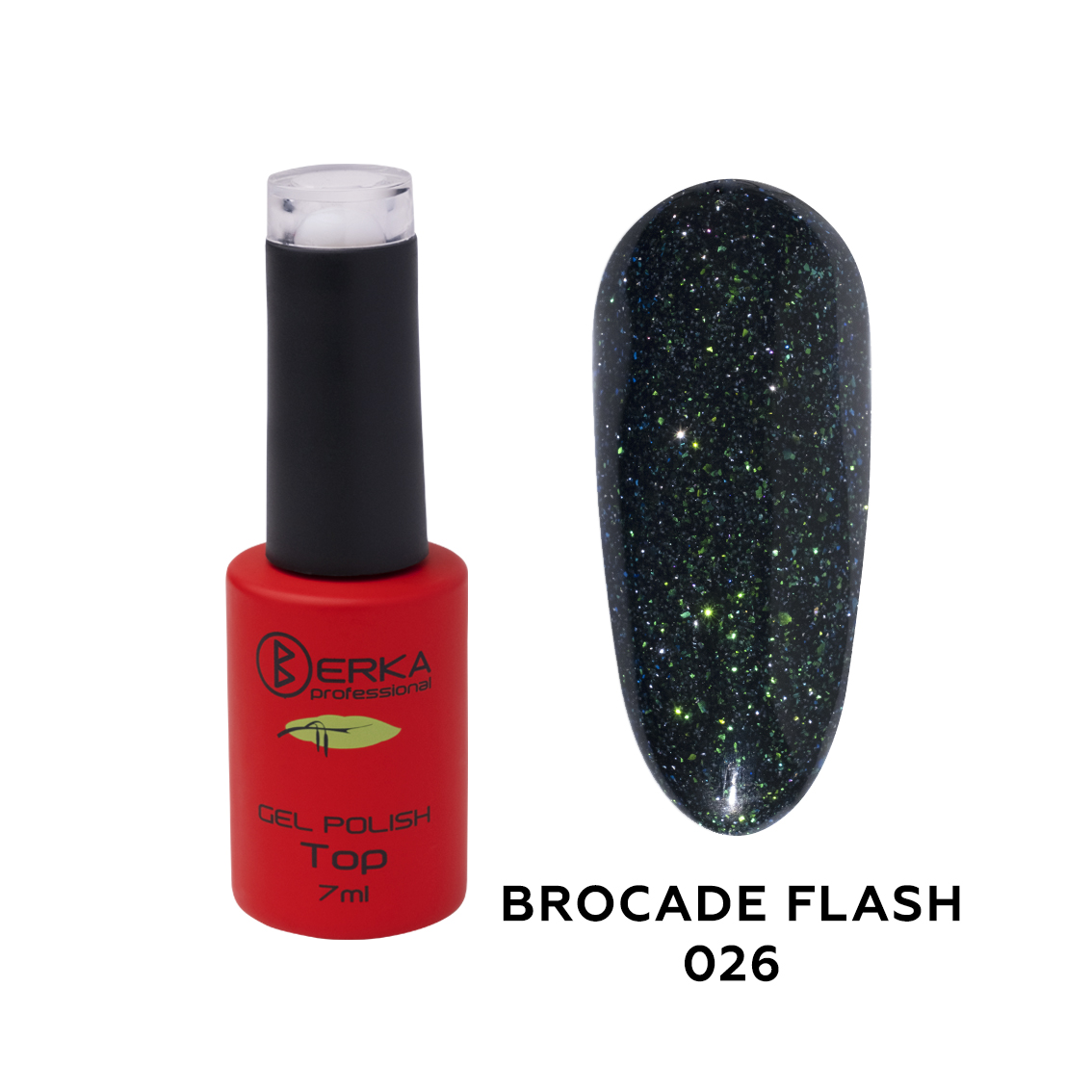 Гель-лак Brocade Flash №026 7мл Berka