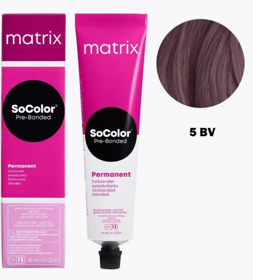 Matrix СоКолор 5BV светлый шатен коричневый перламутровый, 90мл