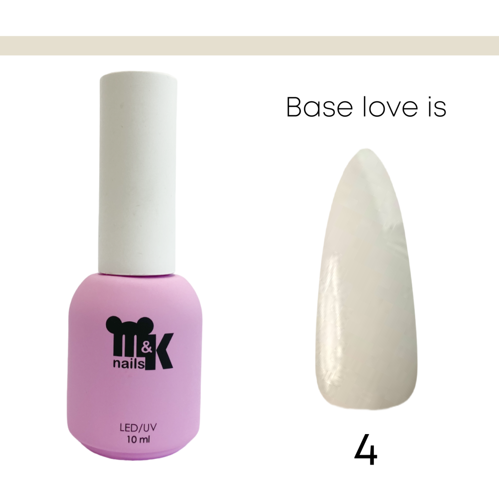 База Love is №04, 10мл M&K nails