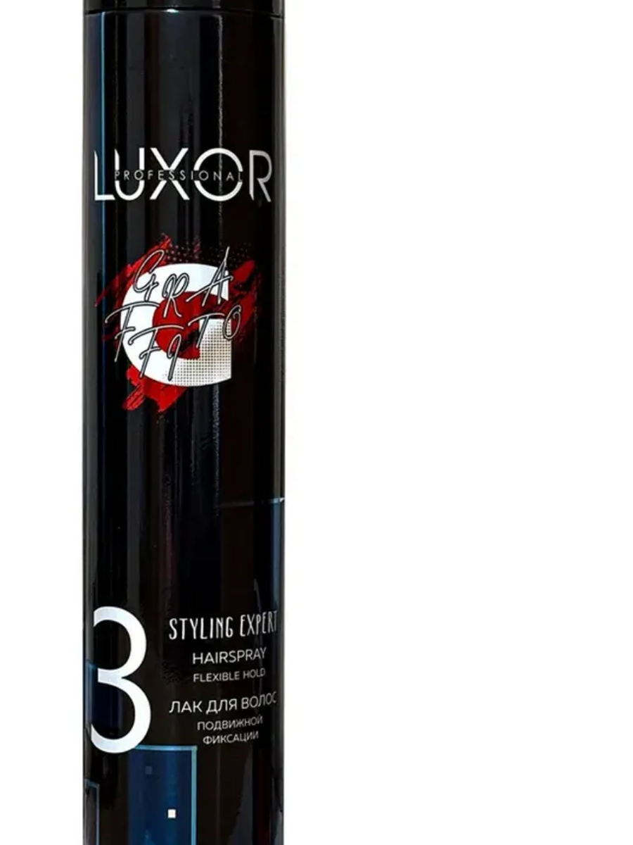 Лак для волос подвижной фиксации 3 LUXOR PROFESSIONAL TR 