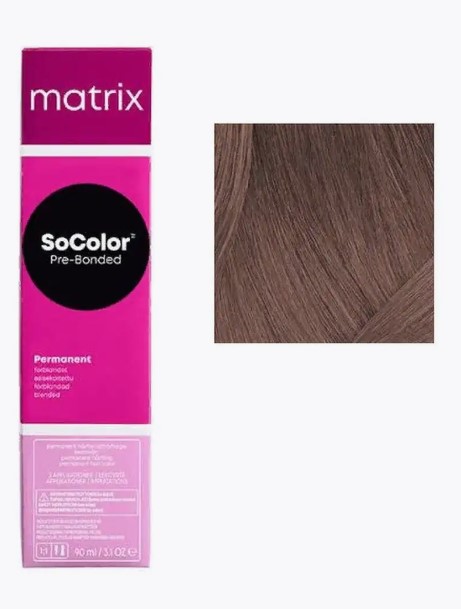 Matrix СоКолор 8MA  светлый блондин мокка пепльный, 90мл