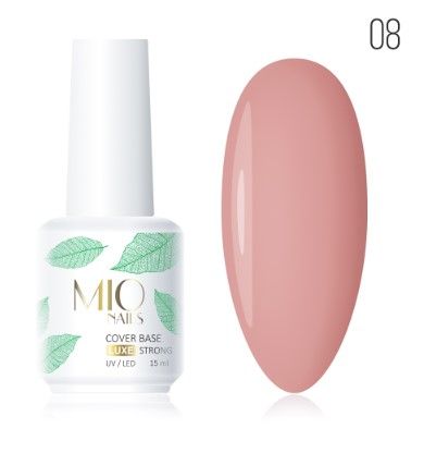 База камуфлирующая Luxe 08 15 мл, MIO Nails ЧЗ