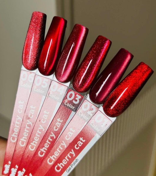 Гель-лак Cherry Cat №01 07 мл, M&K 